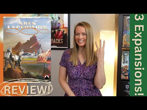 Ares Expedition EXPANSIONS Review | Discovery & Foundations & Crisis
