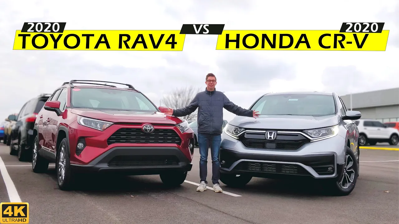 BEST FAMILY CUV! -- 2020 Honda CR-V vs. 2020 Toyota RAV4: Comparison