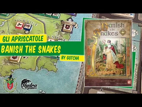 Banish the Snakes: A Game of St. Patrick in Ireland unboxing [Gli Apriscatole]