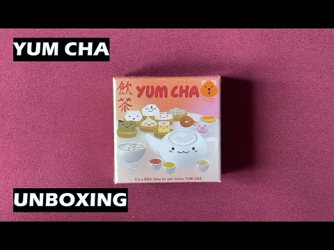 Unboxing Yum Cha card game