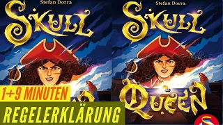 Skull Queen Regeln Anleitung Erklärung Kartenspiel Stichspiel