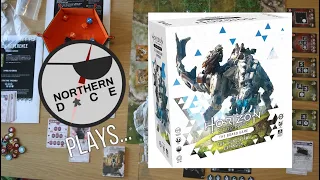 Horizon Zero Dawn: The Board Game Thunderjaw Expansion Playthrough - Cue The Boss Music!