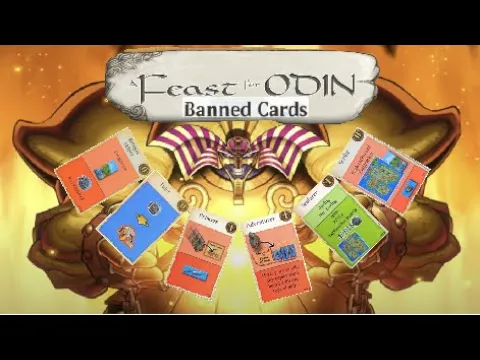 Banned Cards from a Feast for Odin Tier List | BGA