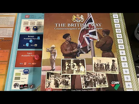 The British Way (GMT) - AAR and Gameplay Discussion of Palestine 1945-47