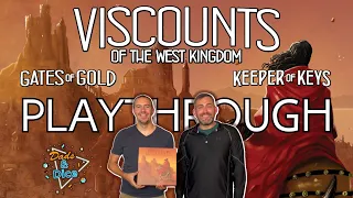 VISCOUNTS OF THE WEST KINGDOM + EXPANSIONS ┃Playthrough┃Garphill Games