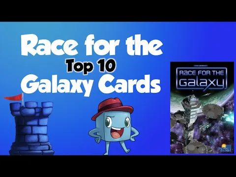 Top 10 Race for the Galaxy Cards - with Tom Vasel