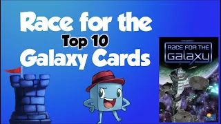 Top 10 Race for the Galaxy Cards - with Tom Vasel