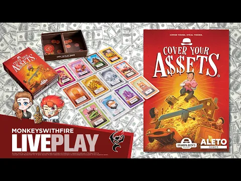 COVER YOUR ASSETS || GRANDPA BECK'S GAMES || BOARD GAME LIVE PLAY