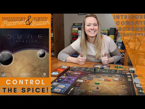 Dune: Imperium | A Worker Placement and Deck Building Strategy Game!