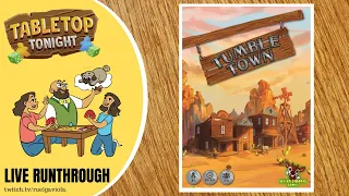 Tumble Town Solo Runthrough
