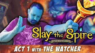 Slay the Spire: The Board Game, Act 1 with The Watcher
