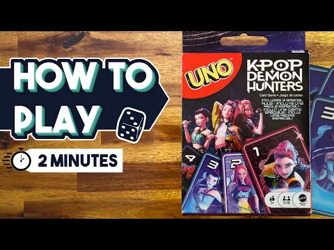 UNO K-Pop Demon Hunters Setup and Rules