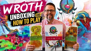 "Wroth" Board Game Unboxing & How to Play