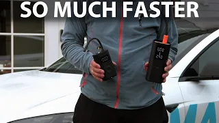 Jowua 100 W portable compressor vs Xiaomi 1S