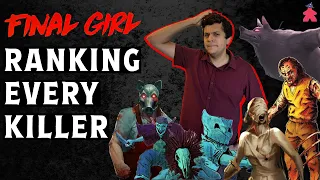 Ranking Every Final Girl Killer