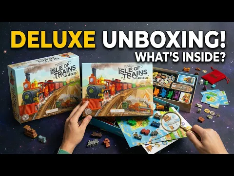 Cierra Reacts: Unboxing Isle Of Trains: All Aboard Deluxe Edition