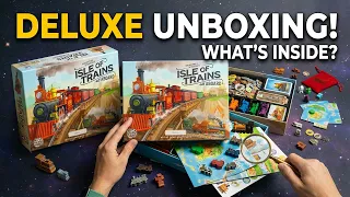 Cierra Reacts: Unboxing Isle Of Trains: All Aboard Deluxe Edition