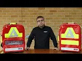 PAX Classic Emergency Rucksack (Wasserkuppe L) - Red video