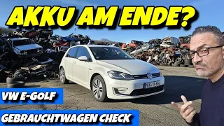 Gebrauchtes E-Auto VW E-Golf im Check! Kosten Risiken - Nützliche Tipps #ev