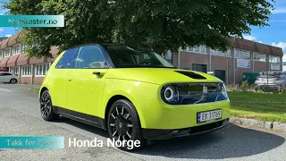 Vi har testet elbilen Honda-e