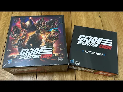 G.I. Joe: Operation Cobra Unboxing - Core Set & Stretch Goals