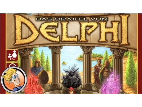 The Oracle of Delphi — game overview at SPIEL 2016 by Hall Games