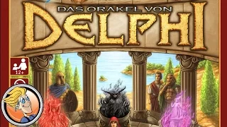The Oracle of Delphi — game overview at SPIEL 2016 by Hall Games