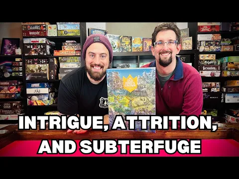 Old King's Crown Board Game Review - First Impression - Kickstarter - Eerie Idol Games