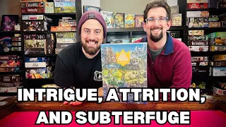 Old King's Crown Board Game Review - First Impression - Kickstarter - Eerie Idol Games