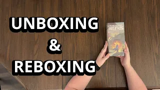 The Vale of Eternity: Artifacts Expansion - Board Game Unboxing & Reboxing - What's in the Box?