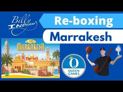 Marrakesh Board Game Re-boxing (from the Stefan Feld City Collection Kickstarter)