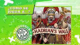 Como se Juega a El Muro de Adriano en castellano (Juego de Mesa Roll & Write) Hadrian´s Wall