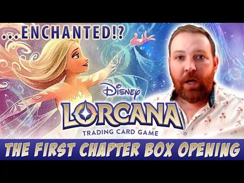 Disney Lorcana: The First Chapter Booster Box Opening
