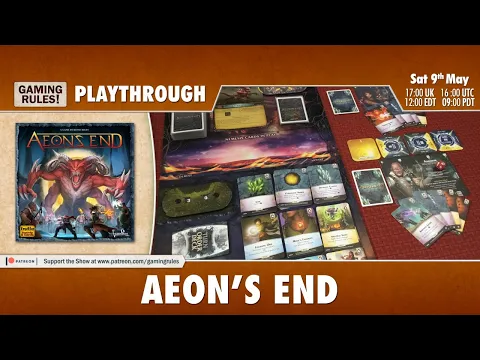 Aeon's End - Tutorial and Playthrough with Paul Grogan