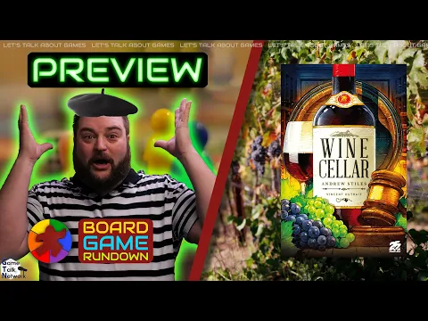 Wine Cellar Kickstarter Preview | Better Than For Sale? A Fantastic Bidding Game