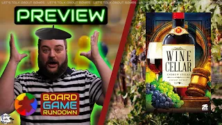 Wine Cellar Kickstarter Preview | Better Than For Sale? A Fantastic Bidding Game