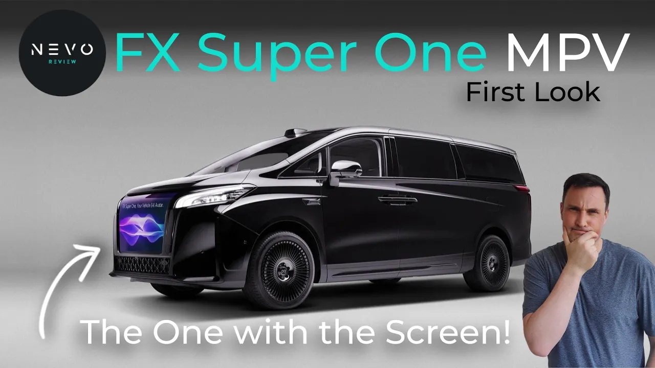 Faraday Future at NADA 2026   Faraday X Super One LUV