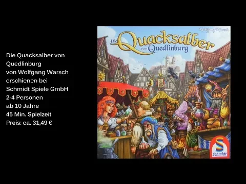 Die Quacksalber von Quedlinburg - Review / Test - Die Brettspieltester