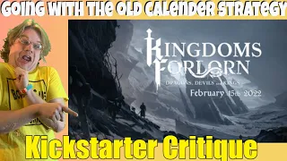 Kingdoms Forlorn: Dragons, Devils and Kings - Kickstarter Critique Review