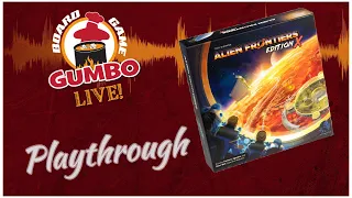 Alien Frontiers Edition X -- playthrough & review (3p)