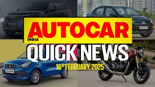 Tata Stealth Dark Editions, Hyundai Aura Corporate, Triumph Speed T4 prices | News | Autocar India