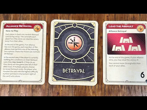 Betrayal cards for Dune - Review