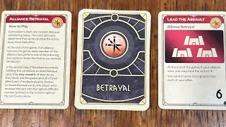 Betrayal cards for Dune - Review