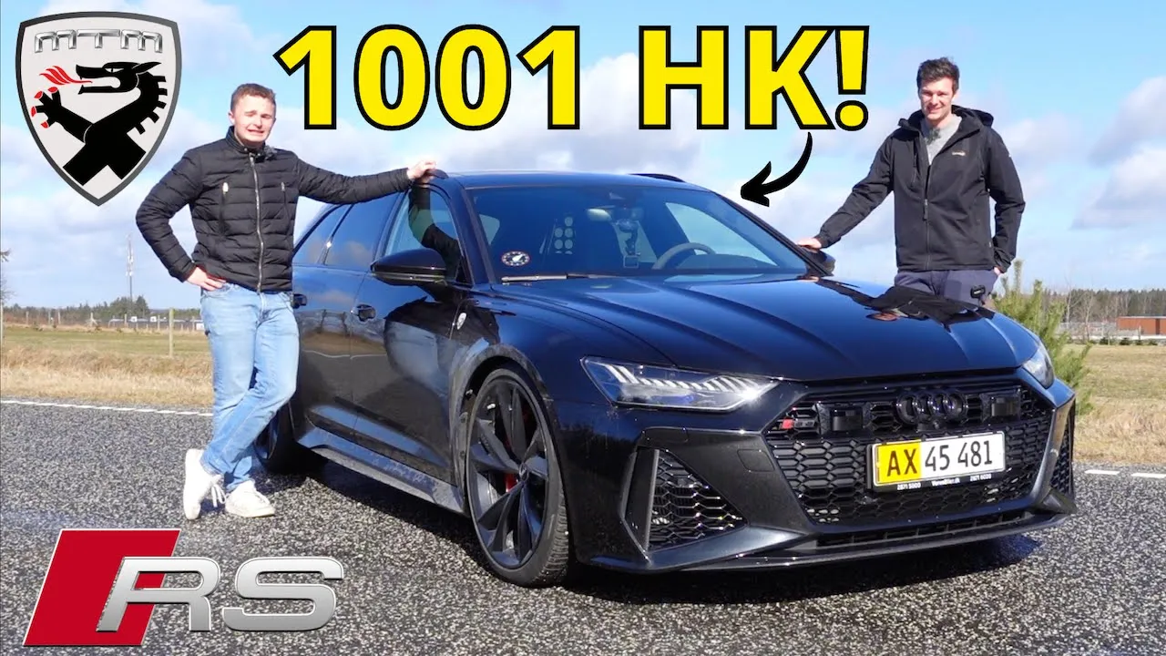 Køreturen: KØRER AUDI RS6 MTM MED 1001 HK!! Audi RS6 C8 Stage 4 MTM