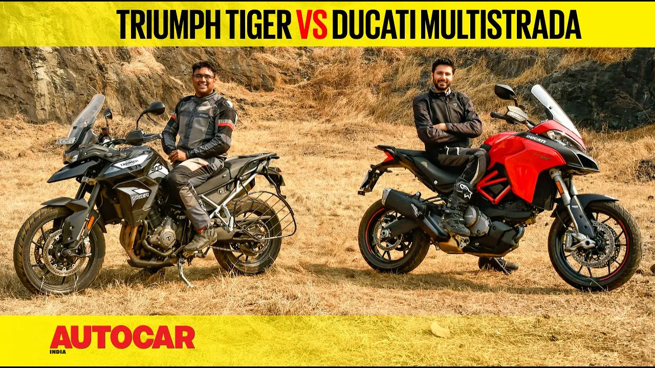 Triumph Tiger 900 GT vs Ducati Multistrada 950 S - Business and pleasure | Comparison| Autocar India