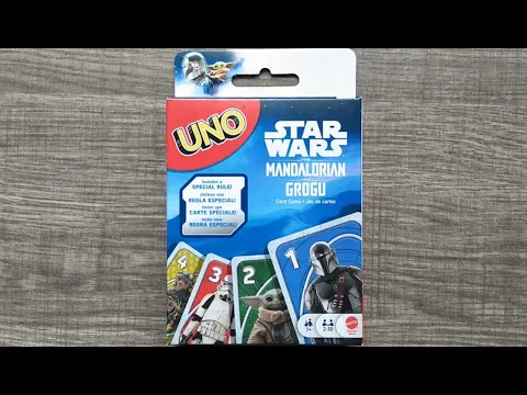 UNO Star Wars: The Mandalorian and Grogu Movie Card Game