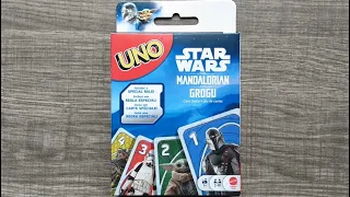 UNO Star Wars: The Mandalorian and Grogu Movie Card Game