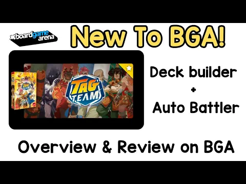 New on BGA: Tag Team — Fast 2-Player Deck builder/Auto-Battler