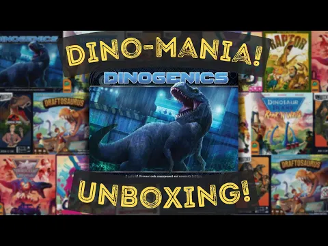 Dinogenics - Unboxing!