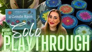 A Gentle Rain | Solo Playthrough - my 84th play of this game!